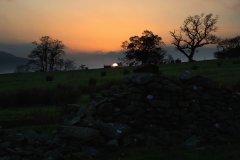 2018-11-16 7190 Setting Sun from above Sedbergh